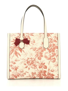Gucci GG Marmont Herbarium Canvas Tote Bag