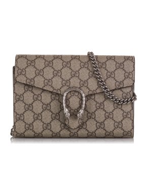 Gucci Mini GG Supreme Dionysus Wallet on Chain