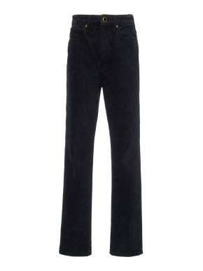 Khaite Black High Rise Daria Jeans
