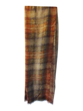 Chanel Paris-Edinburgh Tartan CC Mohair Scarf