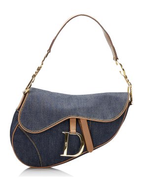 Dior Denim Saddle Bag