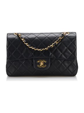 Chanel Quilted Lambskin Small Double Flap Bag