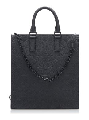 Louis Vuitton Monogram Taurillon Sac Plat Messenger Bag