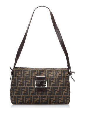 Fendi Zucca Baguette Tote Bag