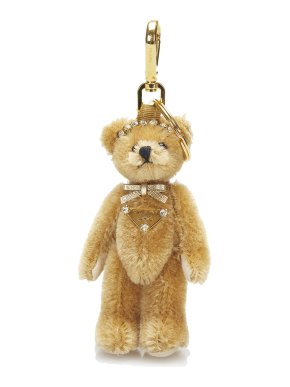 Prada Bear Charm Key Chain