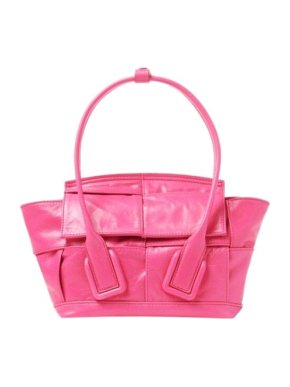 Bottega Veneta Pink Arco Mini Leather Tote