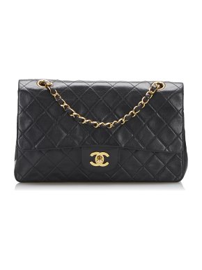 Chanel Lambskin Quilted Medium Double Flap Bag