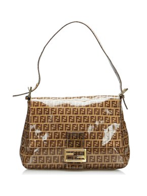 Fendi Crystal Zucchino Mamma Forever Baguette