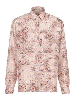Dior x Amoako Boafo Printed Silk Shirt