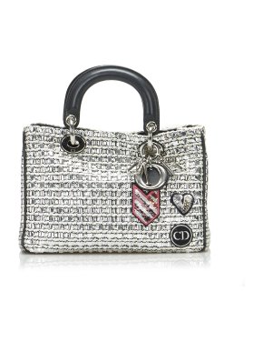 Limited Edition Patchwork Metallic Lady Dior Bag