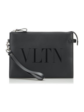 Valentino Garavani VLTN Wristlet Clutch Bag