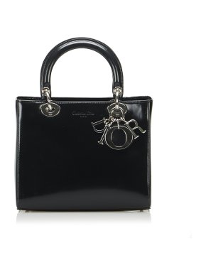 Patent Leather Medium Lady Dior Bag