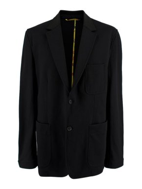 Versace Single Breasted Palazzo Blazer