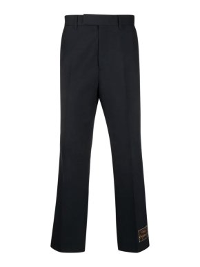 Gucci Orgasmique Patch Black Cropped Trousers