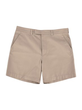 Prada Beige Cotton Tailored Shorts