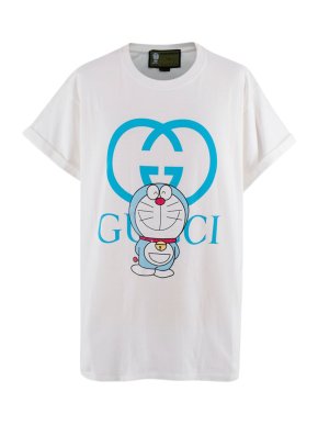 Gucci x Doraemon Rabbit Printed T-shirt