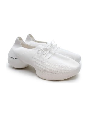 Givenchy TK 360 White Stretch Knit Sneakers