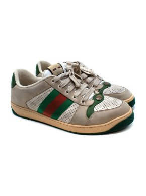 Gucci Distressed Screener Sneakers