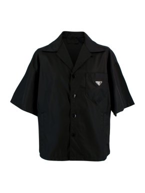 Prada Black Re-Nylon Shirt