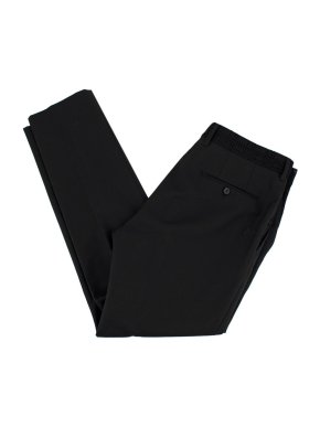 Fendi Black Cut Out Waistband Wool Trousers
