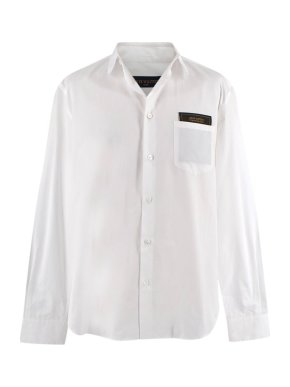 Louis Vuitton Regular DNA White Poplin Shirt