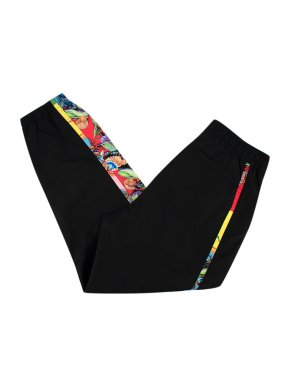 Versace Tapered printed shell pants