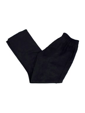 Dior Homme Black and Navy Silk Blend Trousers