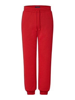 Louis Vuitton Red Monogram Embossed Track Pants
