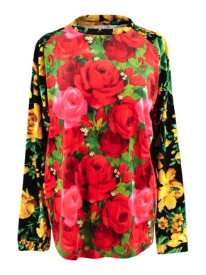 Richard Quinn Long Sleeved Multicoloured Top