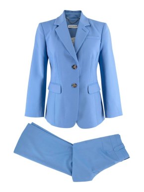 Altuzarra Hyacinth Blue Wool Tailored Suit