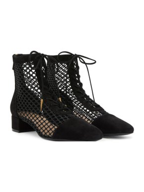 Dior Naughtily-D fishnet ankle boots