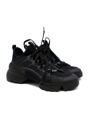 Dior Black D-connect Chunky Sneakers