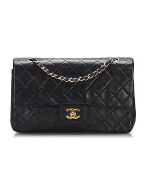 Chanel Lambskin Quilted Medium Double Flap Bag