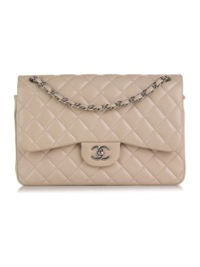 Chanel Caviar Quilted Jumbo Double Flap Bag