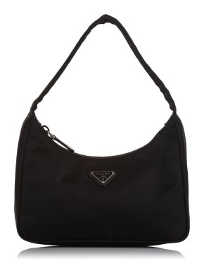 Prada Black Tessuto Re-Edition 2000 Mini Shoulder Bag