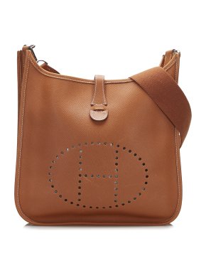 Hermes Gold Epsom Evelyne GM