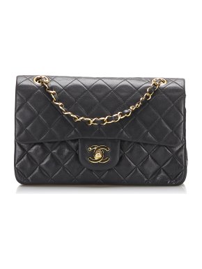 Chanel Lambskin Quilted Small Double Flap Bag