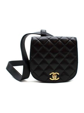 Chanel Lambskin Quilted Timeless Belt Bag