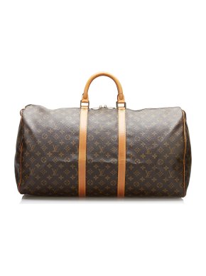 Louis Vuitton Monogram Keepall 55 Duffle Bag