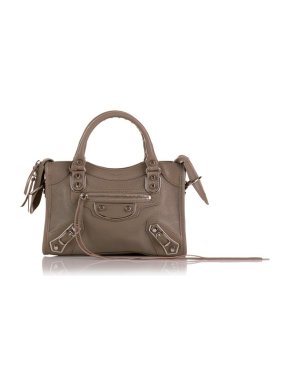 Balenciaga Mini Motocross Classic Metallic Edge City