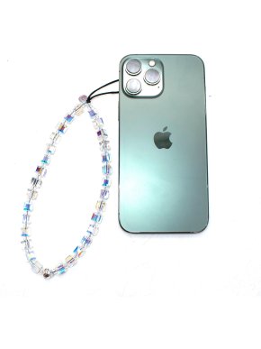 Drip Ting Crystal Wristlet Phone Strap