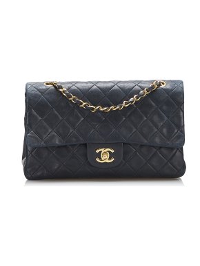 Chanel Lambskin Quilted Medium Double Flap Bag