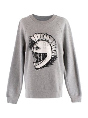 Burberry Printed Grey Sweatshirt