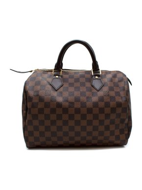 Louis Vuitton Damier Ebene Speedy 30 Bag