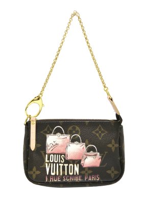 Louis Vuitton Limited Edition Patch Mini Pochette Accessoires