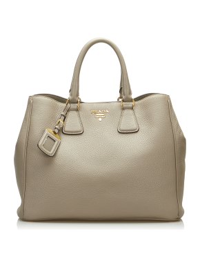 Prada Vitello Daino Tote Bag