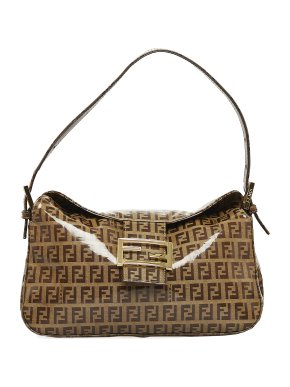 Fendi Crystal Zucchino Shoulder Bag