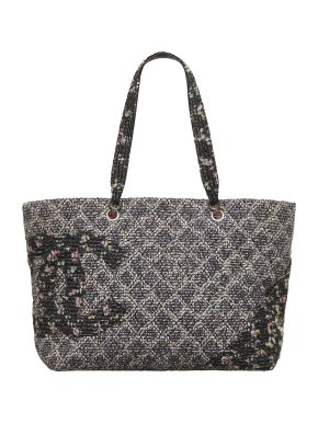 Chanel Tweed Cambon Ligne Tote Bag