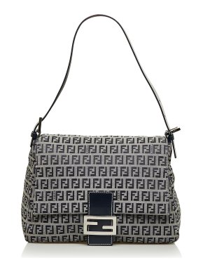 Fendi Zucchino Mamma Forever Baguette Bag