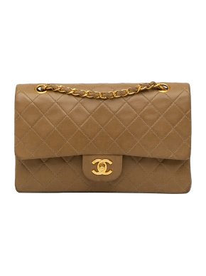 Chanel Lambskin Quilted Medium Double Flap Bag